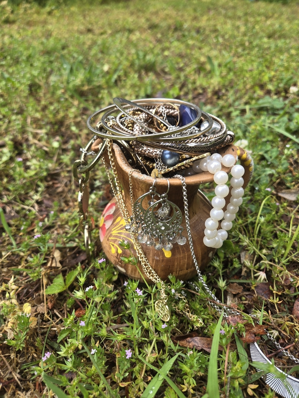 Mystical Mystery Jewerly Jar Fairy Themed